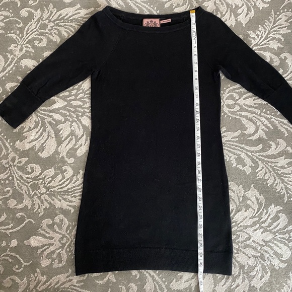 juicy couture black sweater dress - Picture 8 of 8